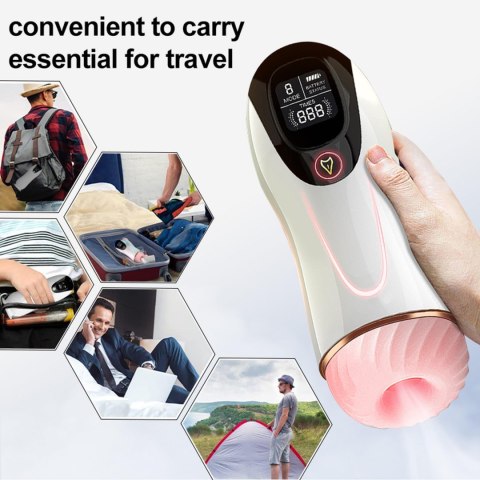 Masturbator-Vibration 8 Vibration modes + Interactive function Masturbator-Vibration 8 Vibration modes + Interactive function