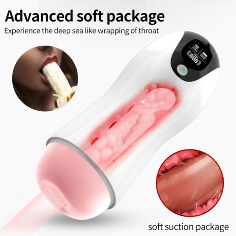 Masturbator-Vibration 8 Vibration modes + Interactive function Masturbator-Vibration 8 Vibration modes + Interactive function