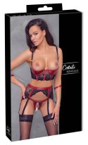 Shelf Bra Set black/red L Shelf Bra Set black/red L