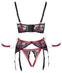 Shelf Bra Set black/red M Shelf Bra Set black/red M