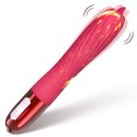 Wibrator-Silicone Vibrator USB, 10 vibration modes, Heating Wibrator-Silicone Vibrator USB, 10 vibration modes, Heating