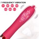 Wibrator-Silicone Vibrator USB, 10 vibration modes, Heating Wibrator-Silicone Vibrator USB, 10 vibration modes, Heating