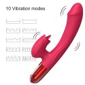 Wibrator-Silicone Vibrator USB, 10 vibration modes, Heating Wibrator-Silicone Vibrator USB, 10 vibration modes, Heating