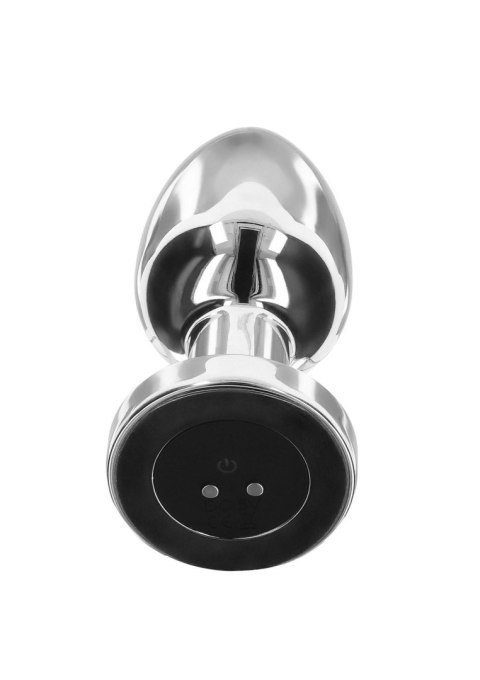 Buttplug Vibr. Large Silver Buttplug Vibr. Large Silver