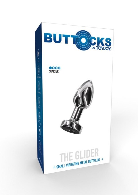 Buttplug Vibr. Small Silver Buttplug Vibr. Small Silver