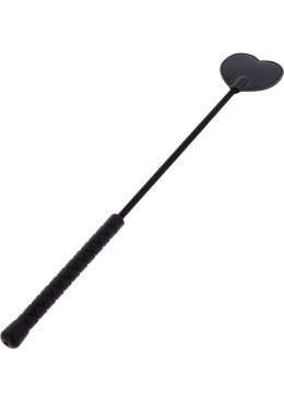 Crop Whip Heart Black