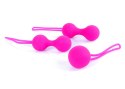 Kulki-Silicone Kegal Balls Set - Pink Kulki-Silicone Kegal Balls Set - Pink