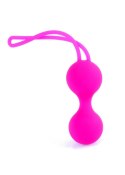 Kulki-Silicone Kegal Balls Set - Pink Kulki-Silicone Kegal Balls Set - Pink