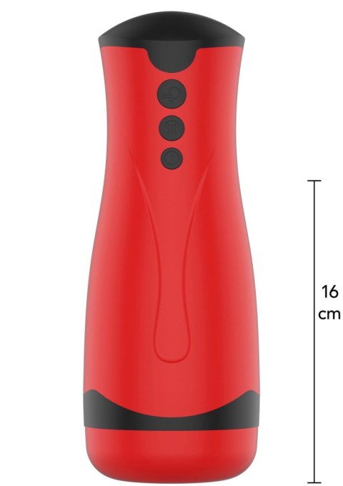 Super Suction Masturbator Red