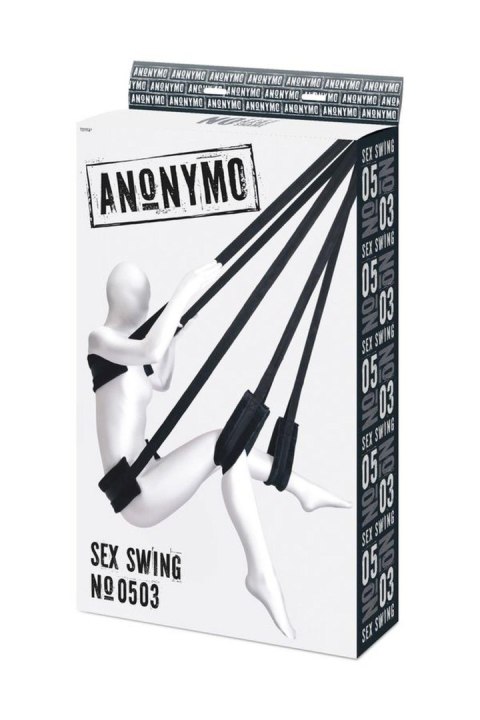 Anonymo Sex swing, Velour, black Anonymo Sex swing, Velour, black