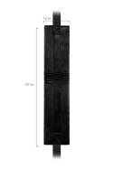 Anonymo Sex swing, Velour, black Anonymo Sex swing, Velour, black