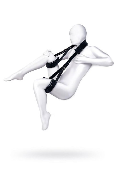 Anonymo fixing sling, PU leather, black, 145 cm Anonymo fixing sling, PU leather, black, 145 cm