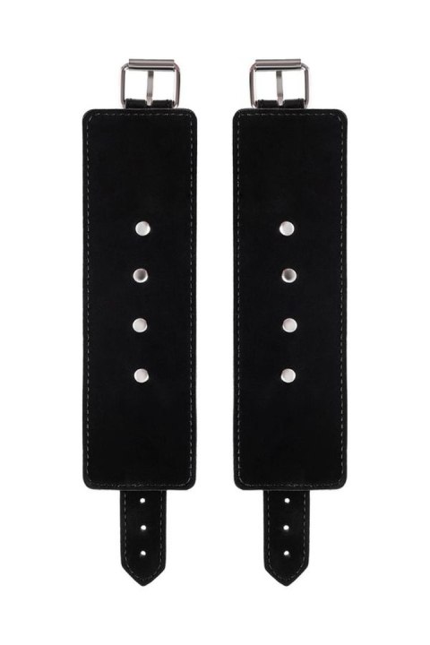 Anonymo handcuffs, PU leather, black Anonymo handcuffs, PU leather, black