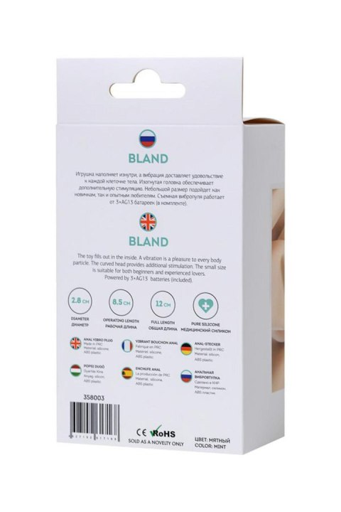ToDo Bland Mint Anal Vibro Plug ToDo Bland Mint Anal Vibro Plug