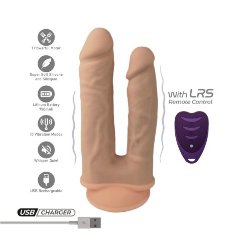 Dildo-SD.Model 1 (8""&7"") Flesh BOX Motor + LRS Dildo-SD.Model 1 (8""&7"") Flesh BOX Motor + LRS