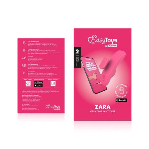 EasyConnect - Panty Vibrator Zara app-controlled EasyConnect - Panty Vibrator Zara app-controlled