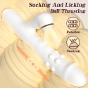 Silicone Vibrator - 3 rotating functions and 7 licking functions