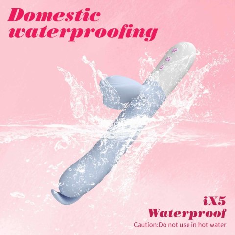 Silicone Vibrator 7 Powerful Modes - 
Flapping and 7 Thrusting
Heating