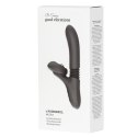 Silicone Vibrator 7 Powerful Modes - Licking,
Thrusting and Heating, Black