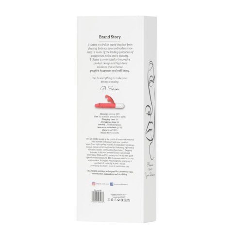 Silicone Vibrator 7 Vibration modes -
10 thrusting and
7 Flapping