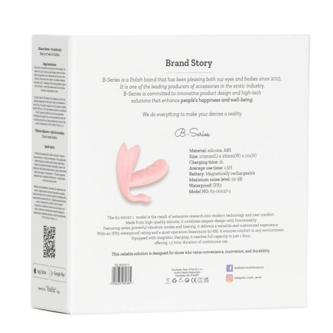 Silicone Vibrator 7 vibration modes - Heating + APP