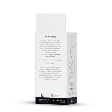 Plug-Silicone Plug Black - Extra Large