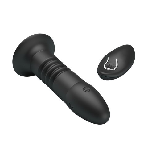 MR PLAY - VIBRATING ANAL PLUG 4 vibrations 4 thrusting Remote Control MR PLAY - VIBRATING ANAL PLUG 4 vibrations 4 thrusting Remote Control