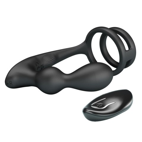 MR PLAY - VIBRATING ANAL PLUG with RING - Remote Control 12 functions MR PLAY - VIBRATING ANAL PLUG with RING - Remote Control 12 functions