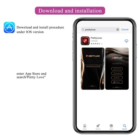PRETTY LOVE - Billy Purple, 12 vibration functions Mobile APP remote control PRETTY LOVE - Billy Purple, 12 vibration functions Mobile APP remote control