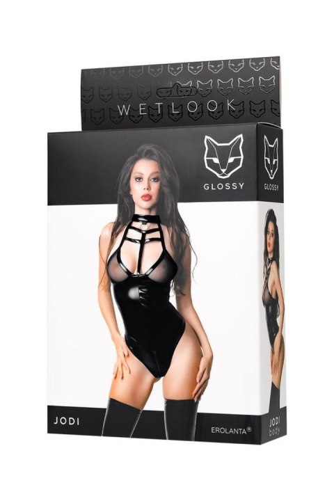 Wetlook body Jodi - black L