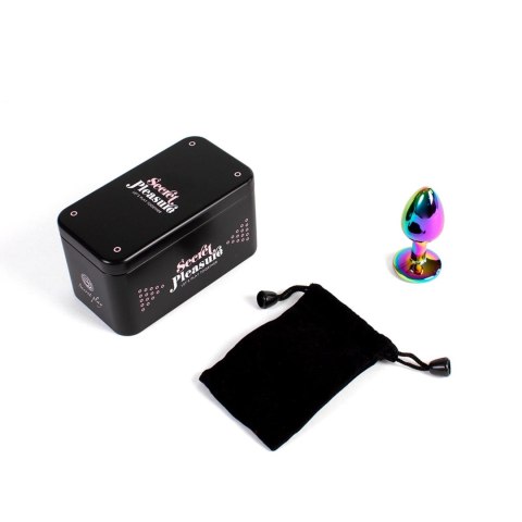 RAINBOW METAL BUTT PLUG RAINBOW METAL BUTT PLUG