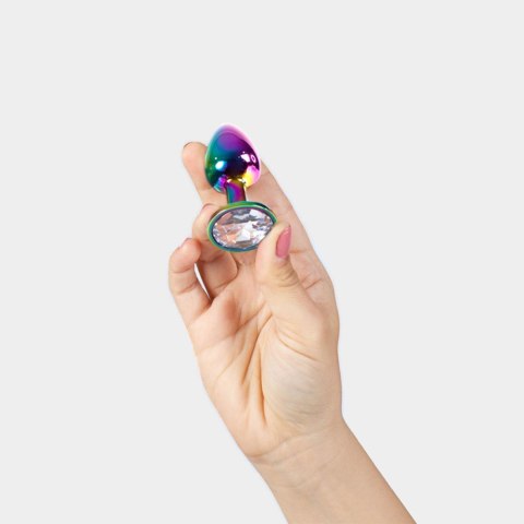 RAINBOW METAL BUTT PLUG RAINBOW METAL BUTT PLUG