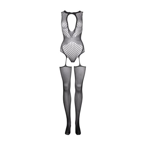 Contrast Suspender Bodystocking - One Size Contrast Suspender Bodystocking - One Size