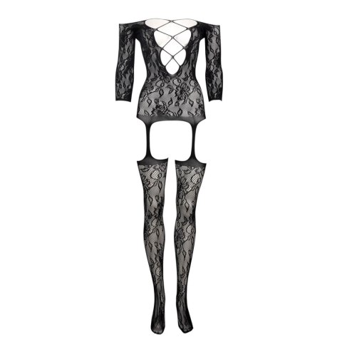 Criss Cross Neck Bodystocking - One Size Criss Cross Neck Bodystocking - One Size