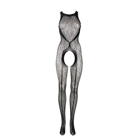 Crotchless Leopard Bodystocking - One Size