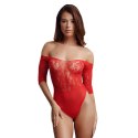 Crotchless Rhinestone Teddy - One Size Crotchless Rhinestone Teddy - One Size
