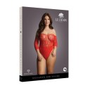 Crotchless Rhinestone Teddy - Plus Size Crotchless Rhinestone Teddy - Plus Size