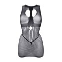 Duo Net Open Cup Mini Dress - One Size