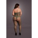 Fishnet and Lace Bodystocking - Queen Size