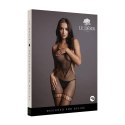Net High Neck Bodystocking - One Size