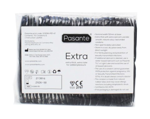 Pasante Extra Condoms Bulk Packs 144 psc Pasante Extra Condoms Bulk Packs 144 psc