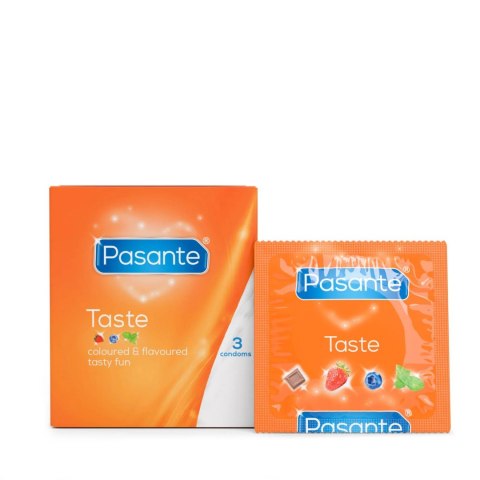 Pasante Flavours/Taste Condoms 3 psc Pasante Flavours/Taste Condoms 3 psc
