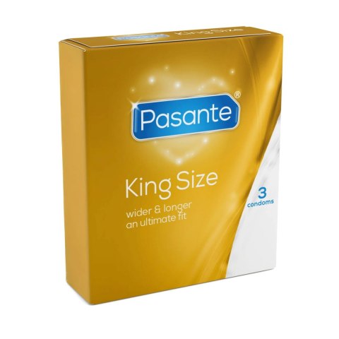 Pasante King Size Condoms 3 pcs Pasante King Size Condoms 3 pcs