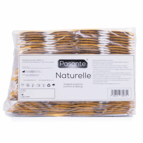 Pasante Naturelle Condoms Bulk Packs 144 pcs Pasante Naturelle Condoms Bulk Packs 144 pcs