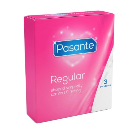 Pasante Regular Condoms 3 pcs Pasante Regular Condoms 3 pcs
