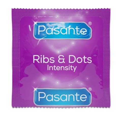 Pasante Ribs & Dots/Intensity Condoms 3 pcs