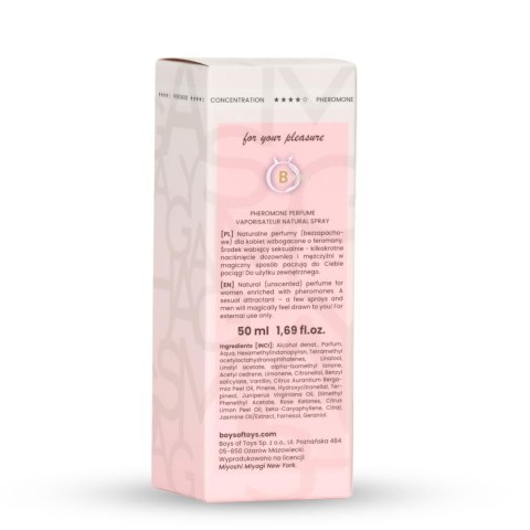 Miyoshi Miyagi PURE feromon parfumes 50ml FEMME
