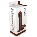 Dildo-FALLO REALISTICO REAL RAPTURE BROWN 10" Dildo-FALLO REALISTICO REAL RAPTURE BROWN 10"