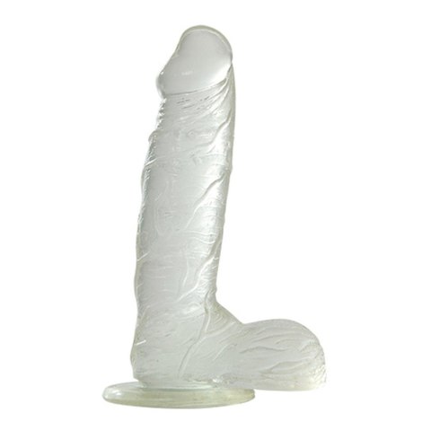 Dildo-JELLY DILDO REAL RAPTURE CLEAR 7.5" Dildo-JELLY DILDO REAL RAPTURE CLEAR 7.5"