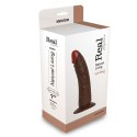 Dildo-REALISTIC DILDO REAL RAPTURE BROWN 7" Dildo-REALISTIC DILDO REAL RAPTURE BROWN 7"